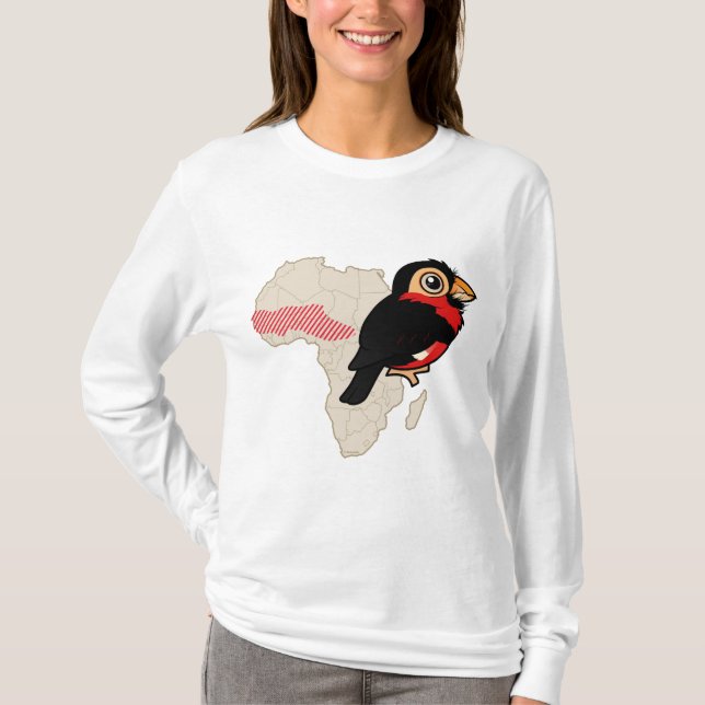 Bärtige Barbet-Strecke T-Shirt (Vorderseite)
