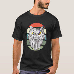 Bärtige Katze T-Shirt
