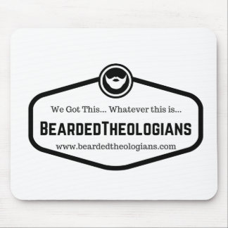 Bärtige Theologen Mousepad