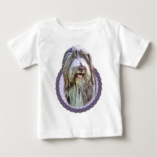 Bärtiger Collie 001 Baby T-shirt