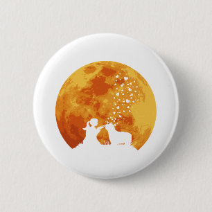 Bärtiger Collie Button