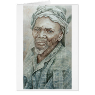 Bärtiger Dogon Mann