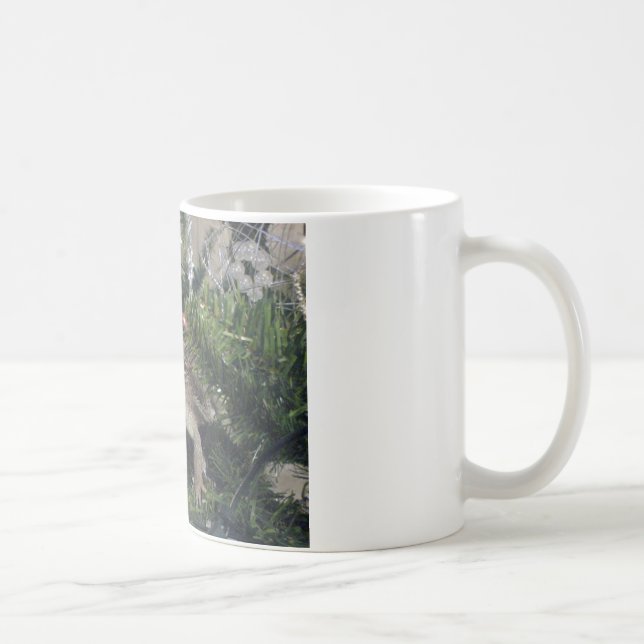 bärtiger Drache herauf Weihnachtsbaum Kaffeetasse (Rechts)