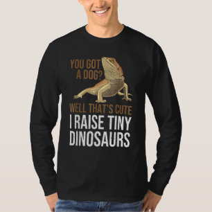 Bärtiger Drache Männer Frauen Ich ziehe kleine Din T-Shirt