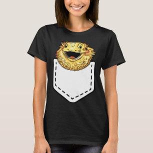 Bärtiger Drache Pocket Beardie Reptil Echse Liebha T-Shirt