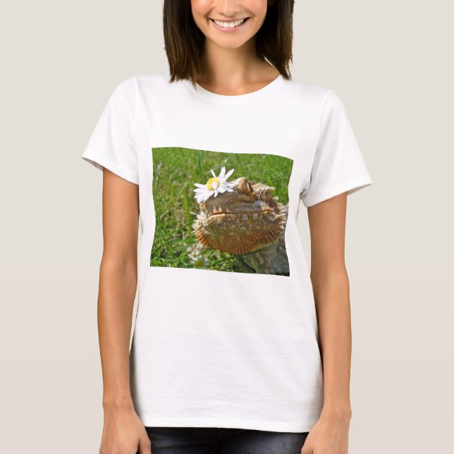 Bärtiger Drache T-Shirt (Vorderseite)