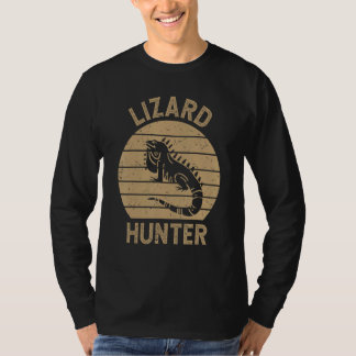 Bärtiger Drache Tierpfleger Reptil Eidechsen Jäger T-Shirt