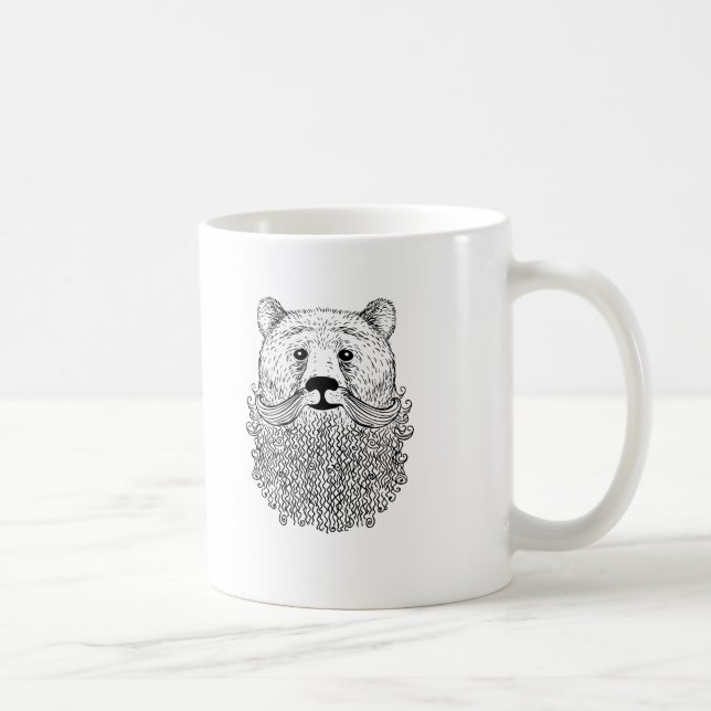 Bärtiges Bärn-Produkt Kaffeetasse (Rechts)