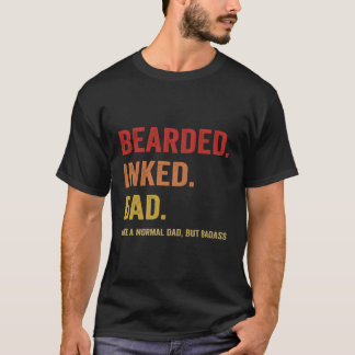 Bartinierter Vater wie ein normaler Vater, aber Ba T-Shirt
