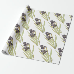 Bartiris Blumenmuster Geschenkpapier