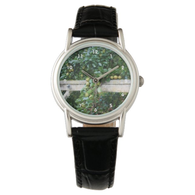 Bartlett-Birnen auf die Wirkung von Tree Orton Armbanduhr (Vorderseite)
