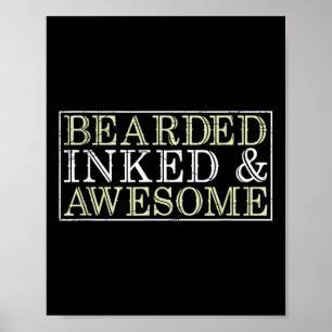 Bartlinker Phantastischer Funny Tattoo Artist G Poster