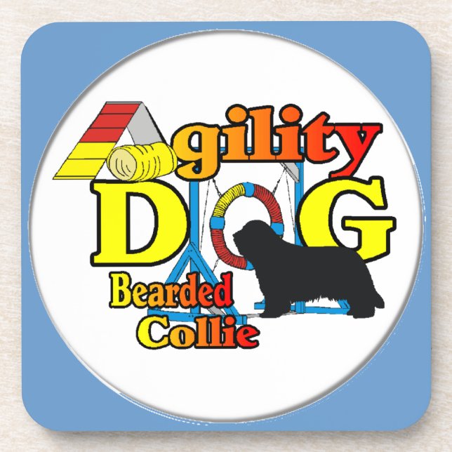 Bartollie-Agility Getränkeuntersetzer (Vorderseite)