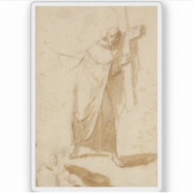 Bartolomé Esteban Murillo - Ein Mönch, der eine Kr