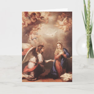 Bartolome Murillo - das Anunciation Karte