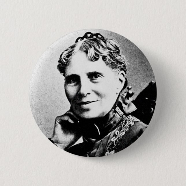 Barton ~ Clara Gründer des amerikanischen Roten Kr Button (Vorderseite)