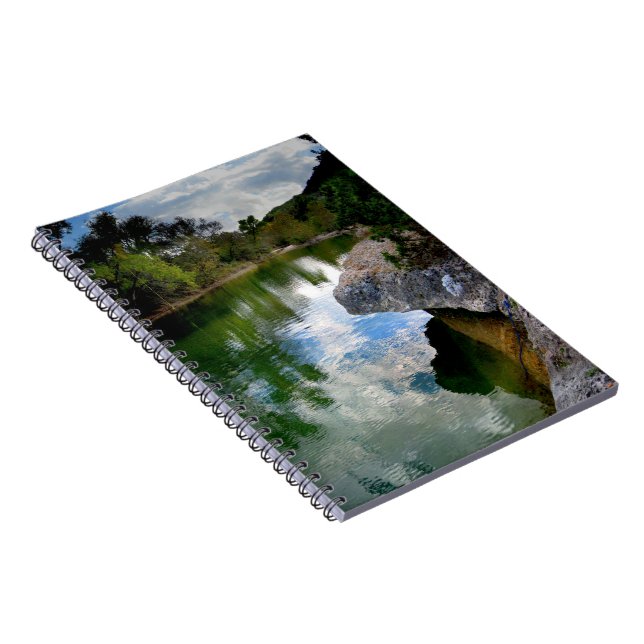 Barton Creek 8 - Austin Texas Notizblock (Rechte Seite)