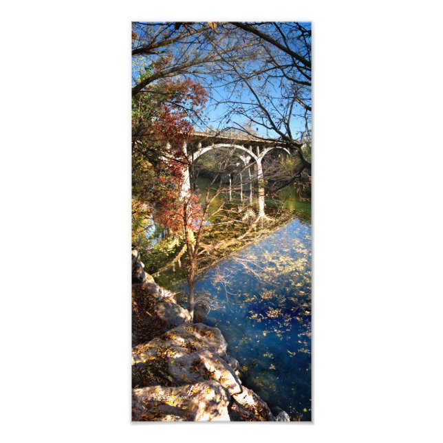 Barton Creek Bridge - Austin Texas Fotodruck (Vorne)
