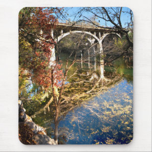 Barton Creek Bridge - Austin Texas Mousepad