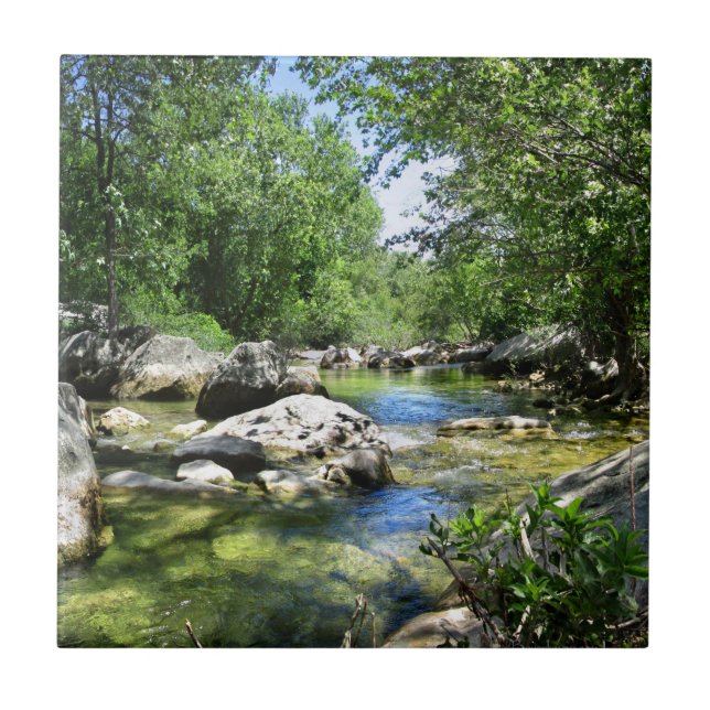 Barton Creek Crossing - Austin Texas Fliese (Vorderseite)