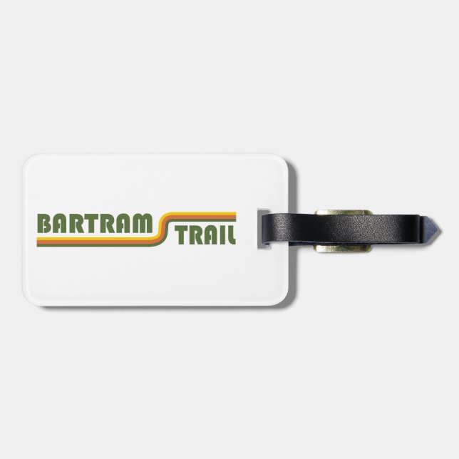 Bartram Trail Georgia North Carolina Gepäckanhänger (Rückseite horizontal)