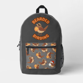Bartu-Vogelbeobachtung Bedruckter Rucksack