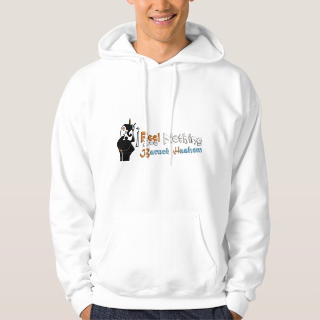 Baruch Hashem Hoodie (Vorderseite)