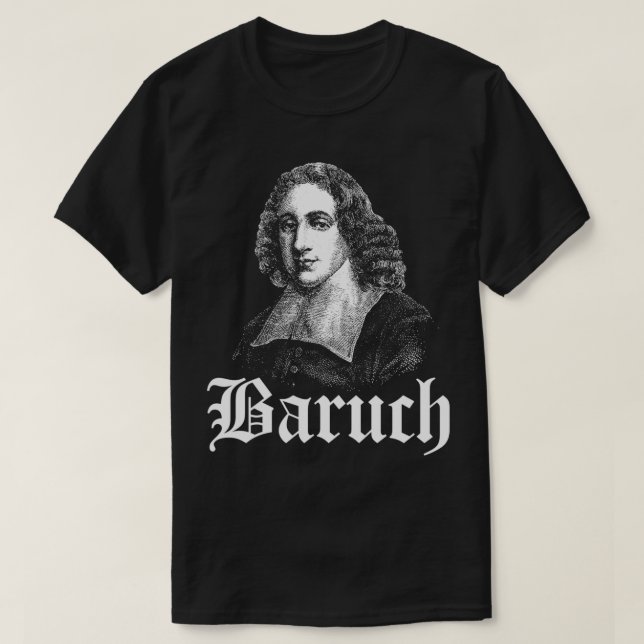 Baruch Spinoza  Medieval Portrait Pullover  (Design vorne)