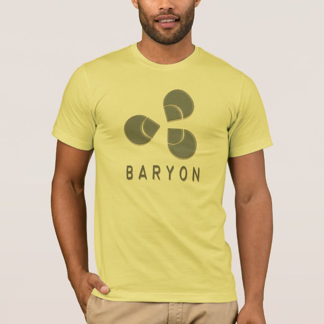Baryon-Grafik T T-Shirt (Vorderseite)