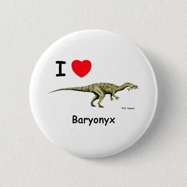 Baryonyx Button (Vorderseite)