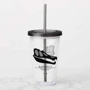 Baryonyx Skull Acryltrinkbecher