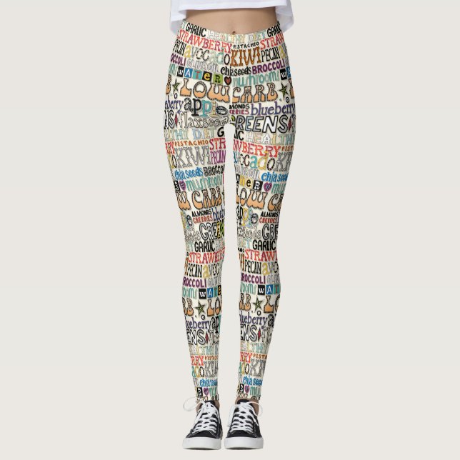 BAS leggings en CARBONE (Devant)