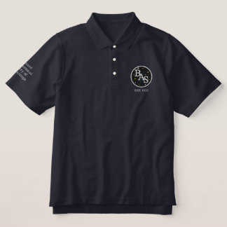 BAS-Logo bestickt Polo-Shirt