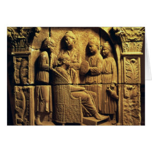Bas-relief d'un coiffeur, Roman