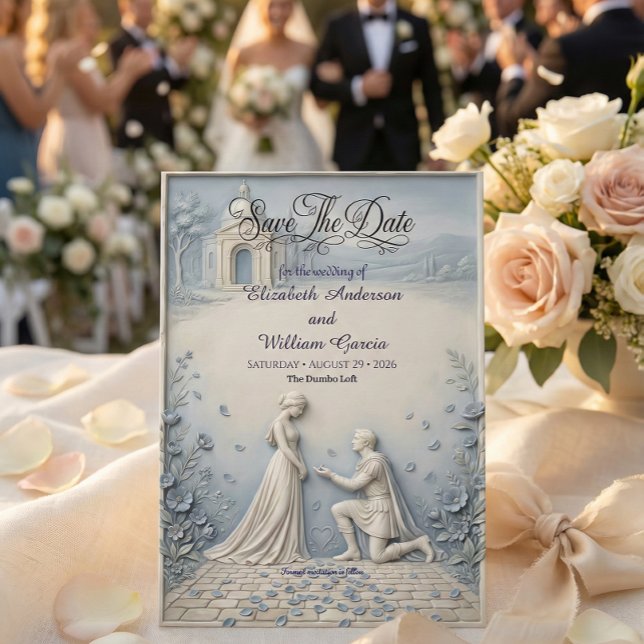 Bas Relief Neoclassical Chapel Romance Save The Date (Von Creator hochgeladen)