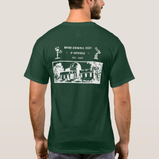 BAS Retro Design T - Shirt (weiße Logos)