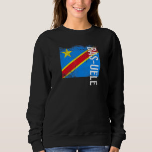Bas Uele Congo für kongolesische Männer Frauen und Sweatshirt