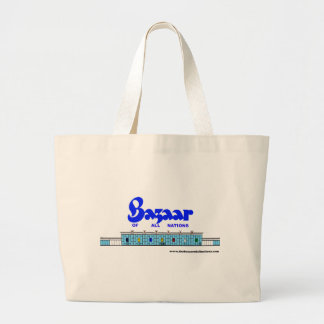 Basar außen circa 1960 jumbo stoffbeutel