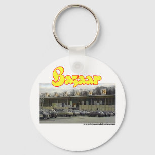 Basar außen circa 1980 schlüsselanhänger