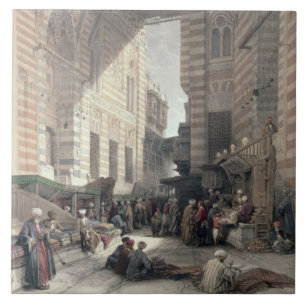 Basar der Silk Kaufleute, Kairo, von "Ägypten a Fliese