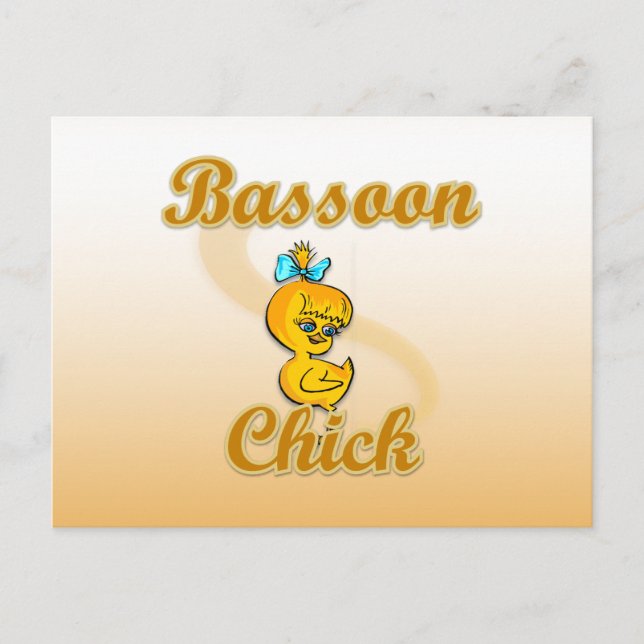 Basbald Küken Postkarte (Vorderseite)