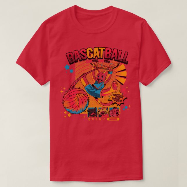 BasCatBall von Tobe Fonseca T-Shirt (Design vorne)