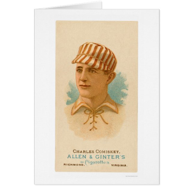 Base-ball 1887 de Charles Comiskey (Devant)