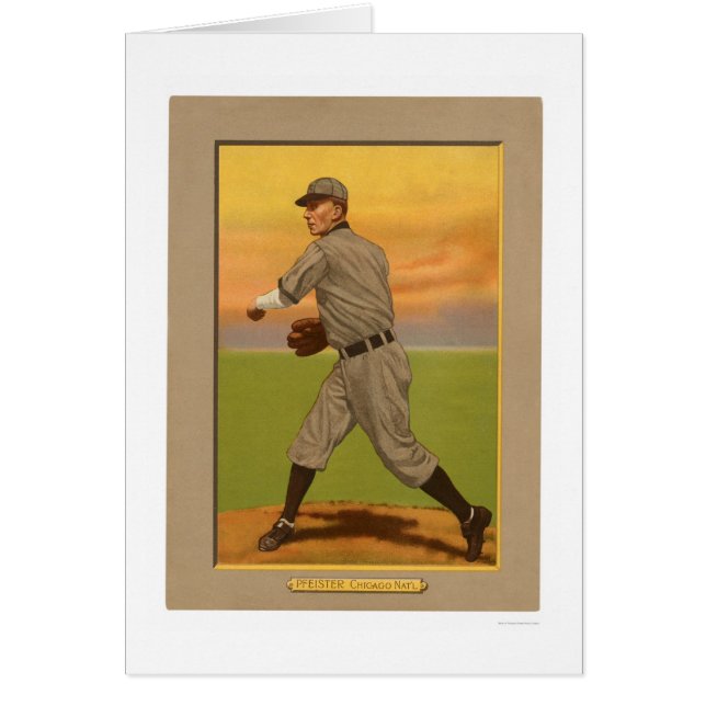 Base-ball 1911 de Jack Pfiester CUB (Devant)