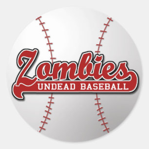 Base-ball de vampires de ZOMBIS - autocollant
