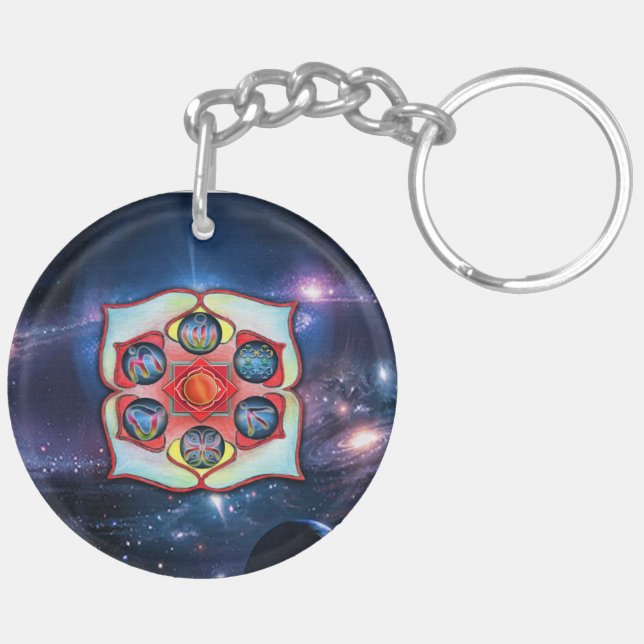 Base Chakra Schlüsselanhänger (Rückseite rechts)
