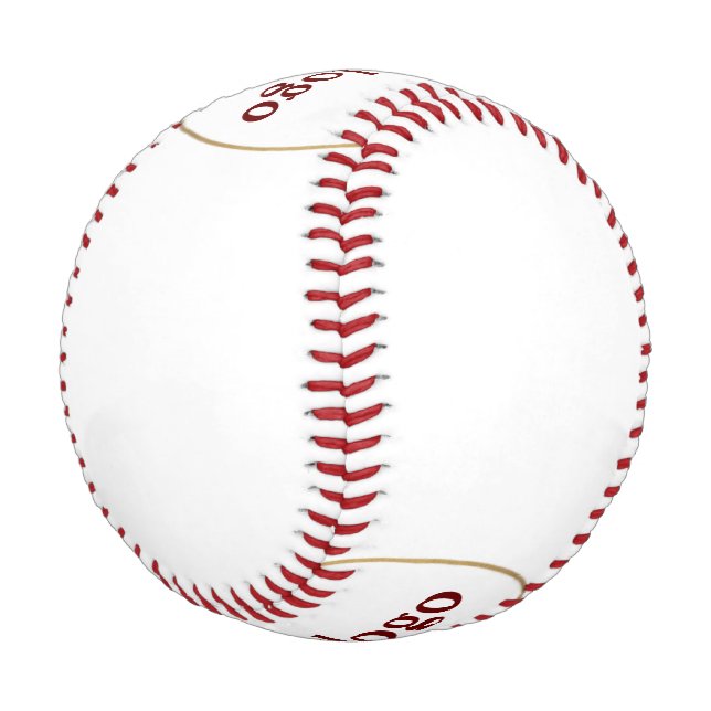 Baseball (Schrägansicht)