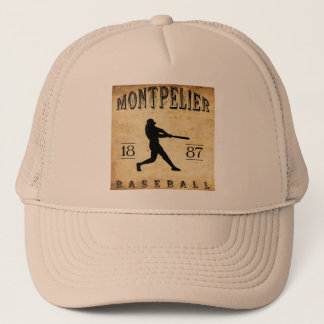 Baseball 1887 Montpeliers Vermont Truckerkappe