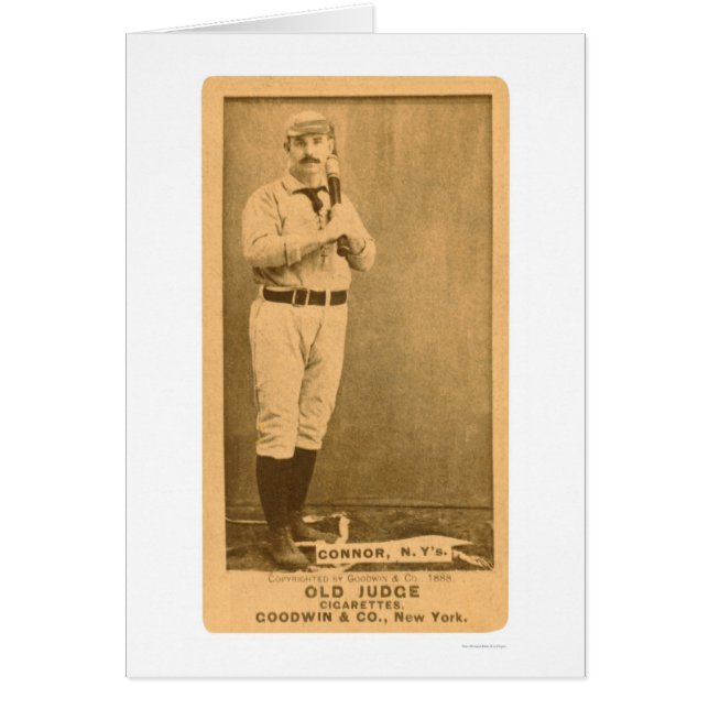 Baseball 1887 Roger Connor (Vorne)