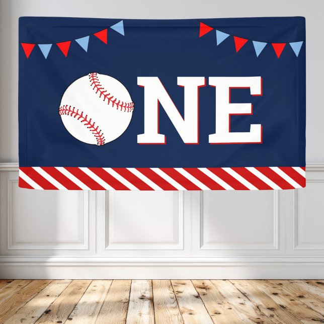 Baseball 1. Geburtstag Party Banner (Von Creator hochgeladen)